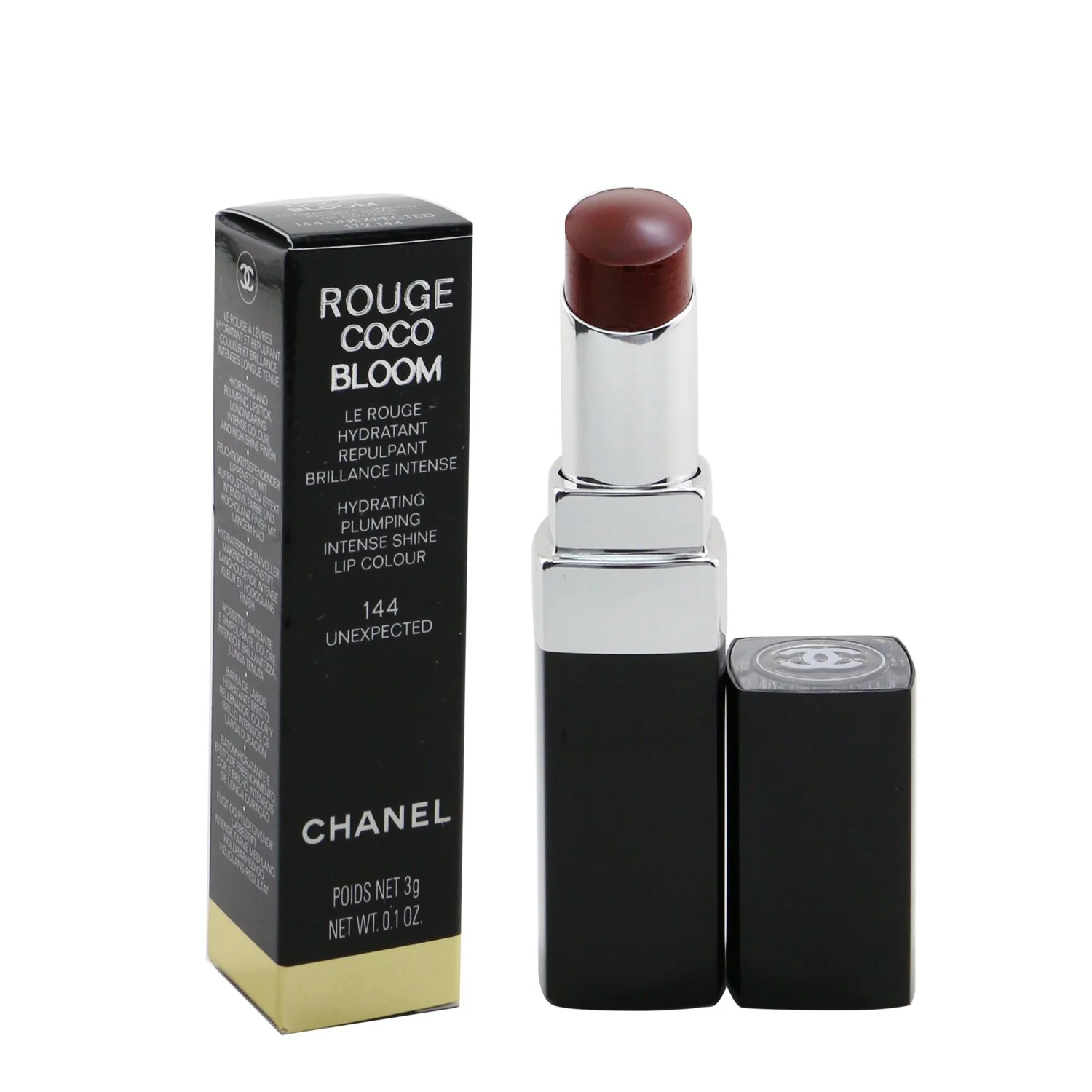 Chanel Rouge Coco Bloom Hydrating Plumping Intense Shine Lip Colour - # 132 Vivacity  3g/0.1oz