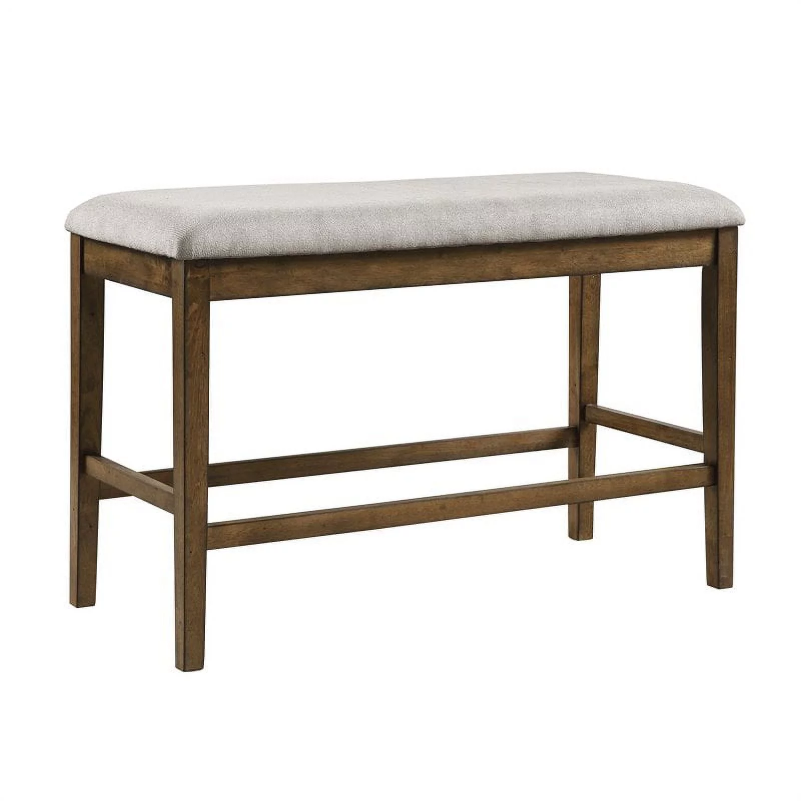 Lexicon Balin Counter Height Wood Bench in Oak
