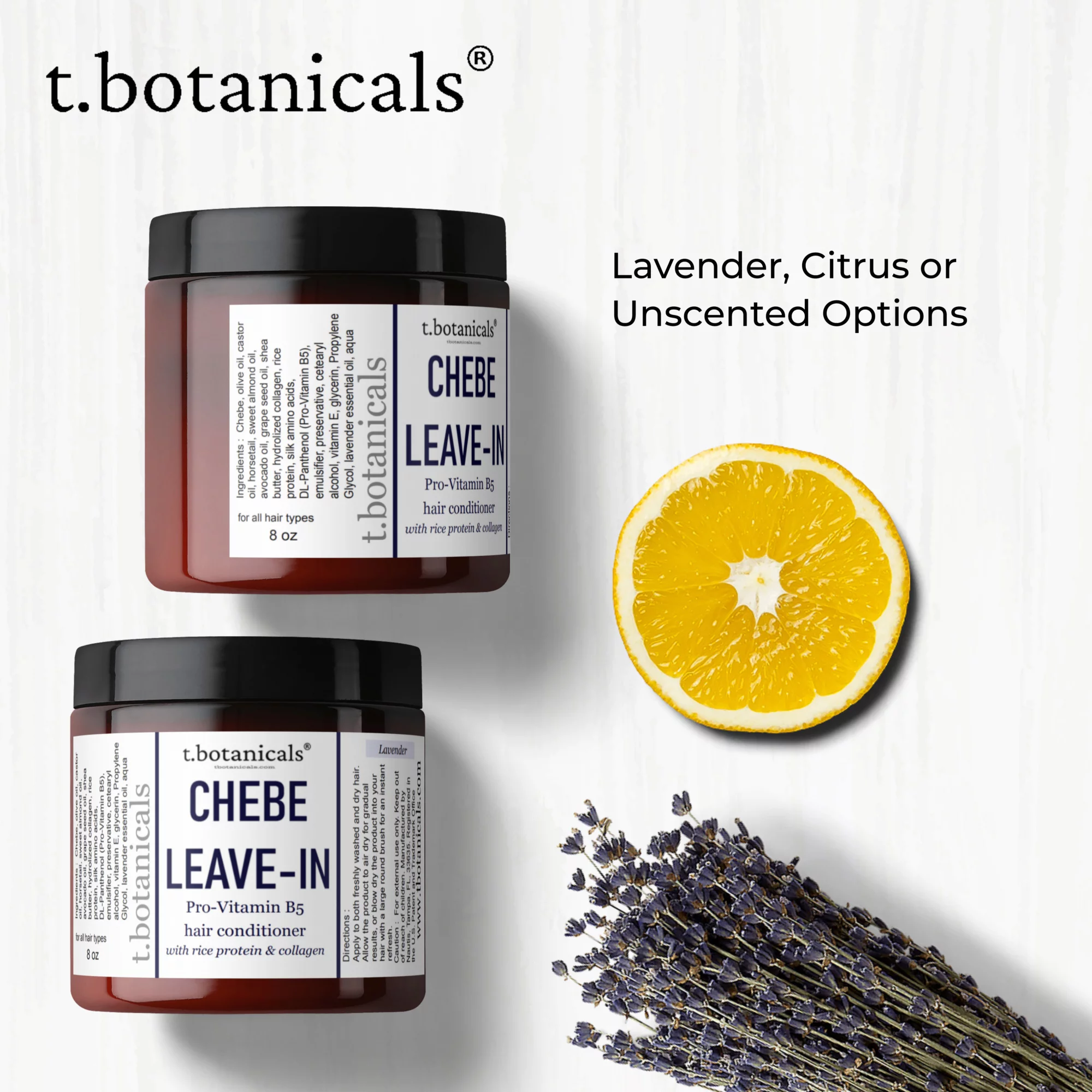 Chebe Leave In Conditioner Hair Growth with Provitamin B5, Thickening Strengthening with Chebe Butter, Chebe Powder, Chebe Oil, Silk Amino Acids, Collagen, 8 oz