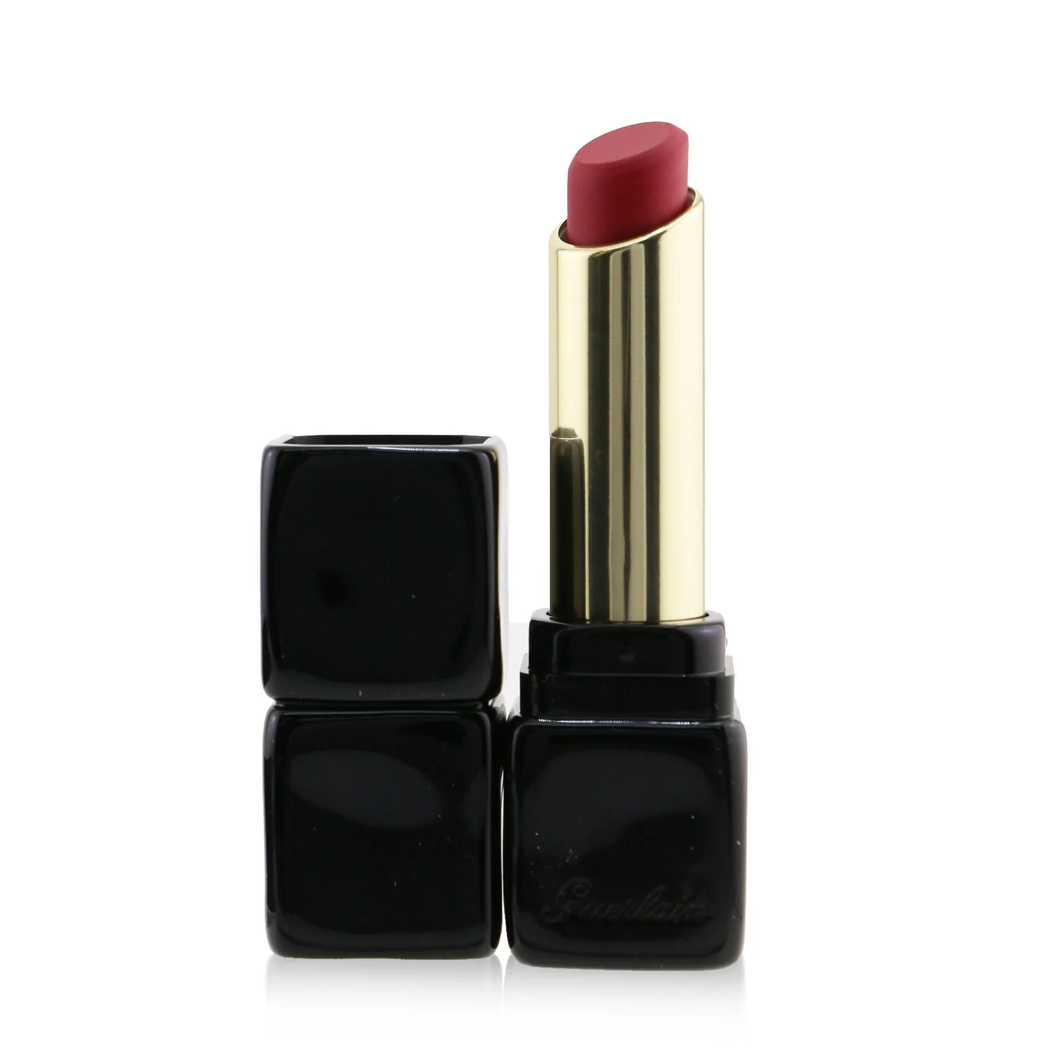 Guerlain Kisskiss Tender Matte Lipstick - # 999 Eternal Red  2.8g/0.09oz