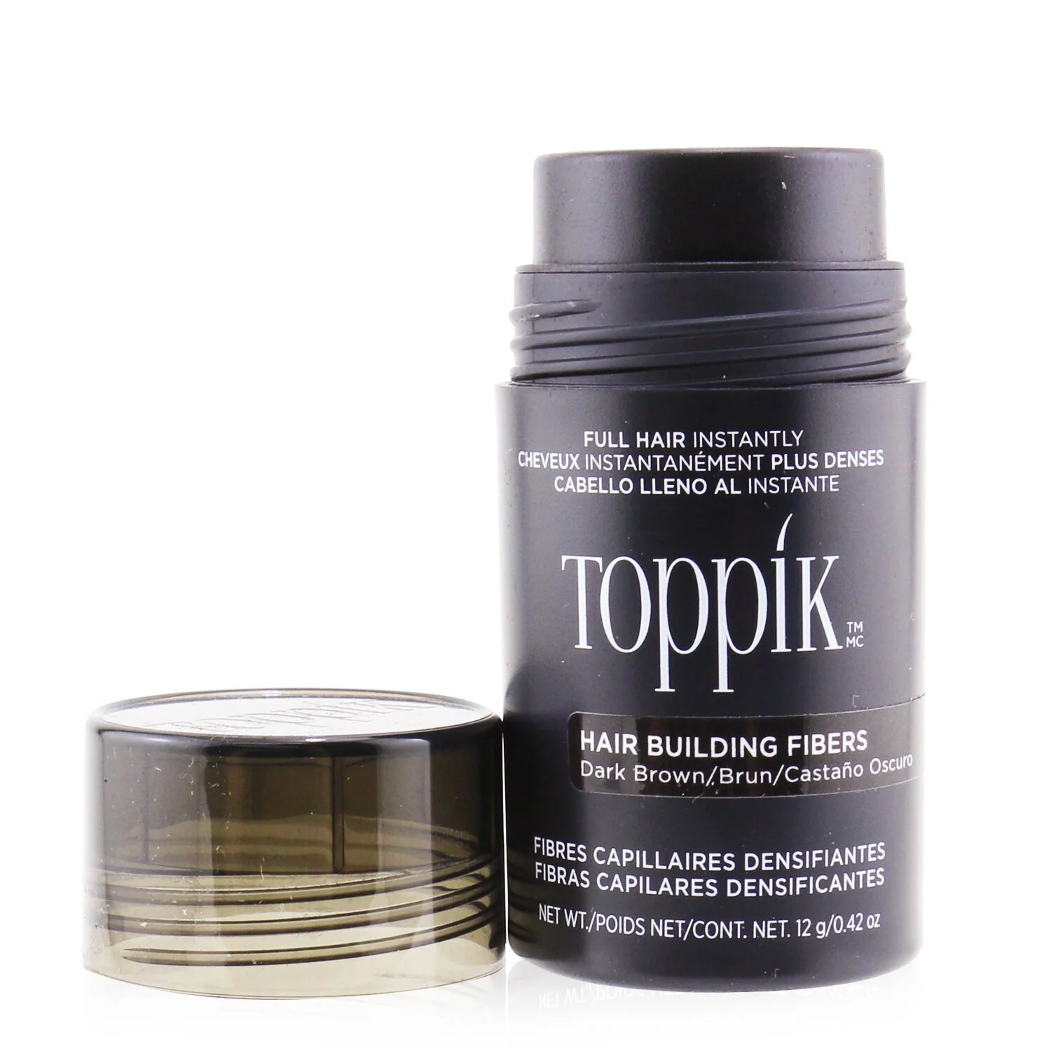 Toppik Hair Building Fibers - # Dark Brown  27.5g/0.97oz