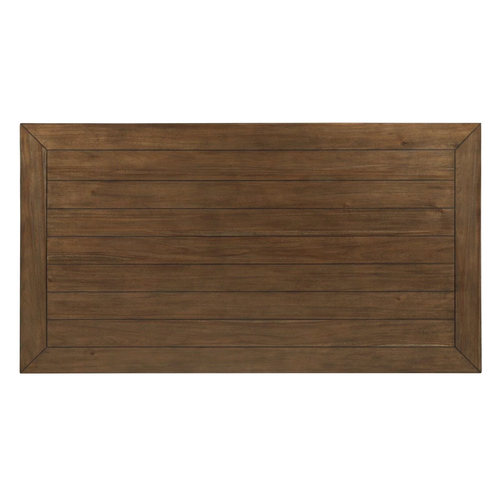 Traditional Cherry Finish 5pc Dining Table Set Wooden Chairs 6x Drawers Fabric Upholstered Seat Home Furniture