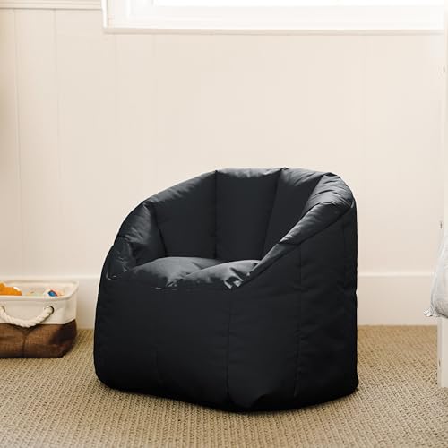 Big Joe Milano Lenox Denim Cobalt Beanbag Chair