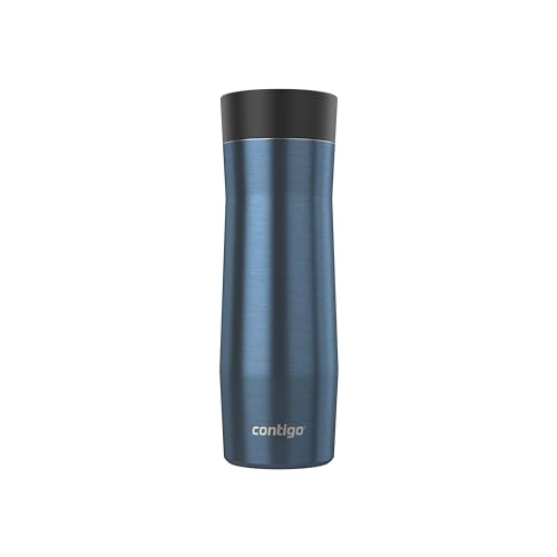 Contigo AUTOSEAL West Loop Vacuum-Insulated Stainless Steel Travel Mug with Easy-Clean Lid 20 oz Sake