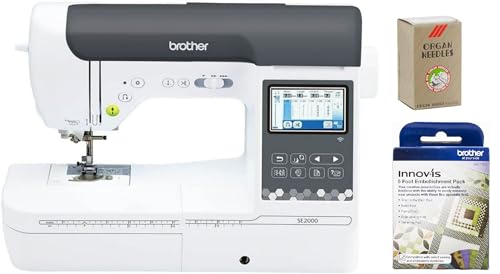 Brother SE2000 Computerized Sewing and Embroidery Machine
