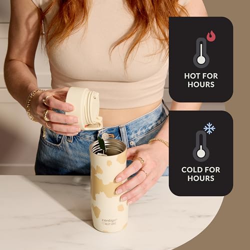 Contigo AUTOSEAL West Loop Vacuum-Insulated Stainless Steel Travel Mug with Easy-Clean Lid 20 oz Sake