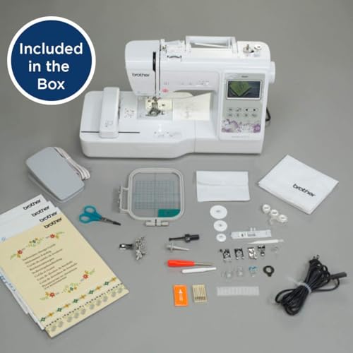 Brother SE600 Sewing and Embroidery Machine, 80 Designs, 103 Built-In Stitches, Computerized, 4