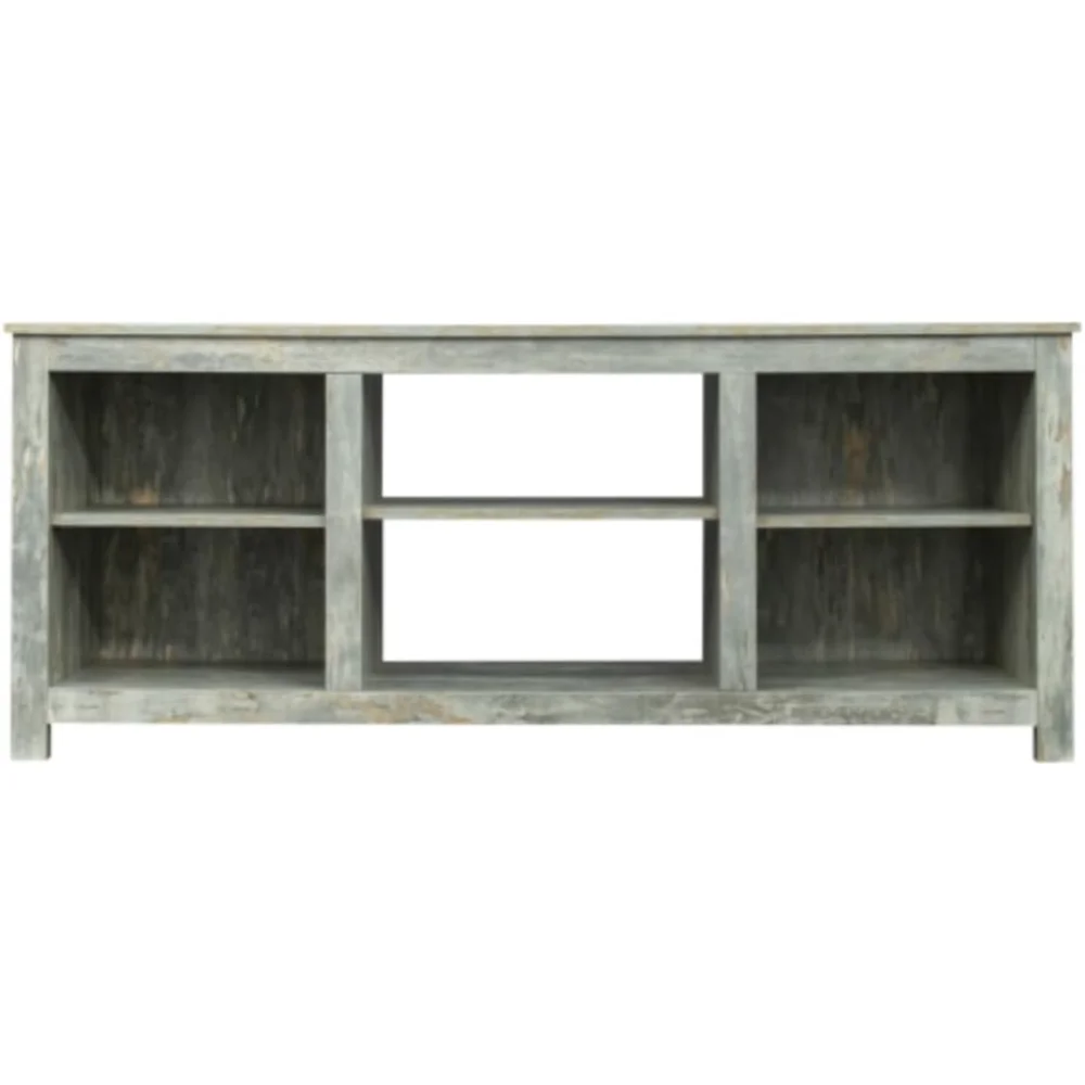 Living Room Tv Station Furniture with 4 Storage Compartments and 1 Storage Cabinet, Living Room Tv Station Furniture with 4 Storage Compartments and 1 Storage Cabinet, Particle Board