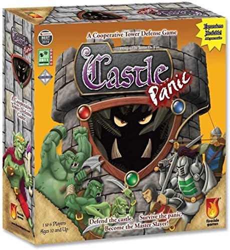 Castle Panic 2nd Edition | Cooperative Board Game for Adults and Family | Ages 8+ | for 1 to 6 Players | Average Playtime 45 Minutes | Made by Fireside Games