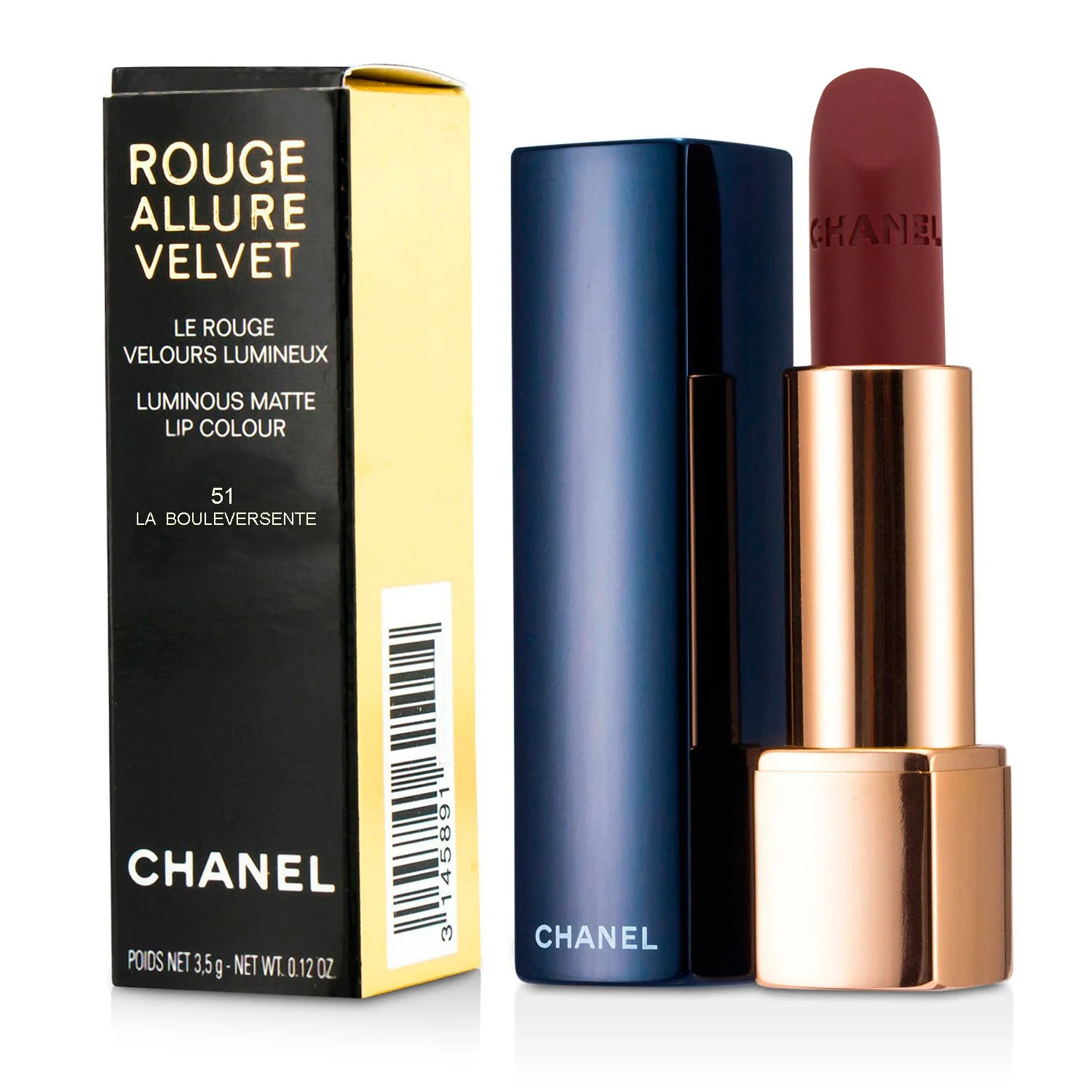 Chanel Rouge Allure Velvet - # 70 Unique  3.5g/0.12oz