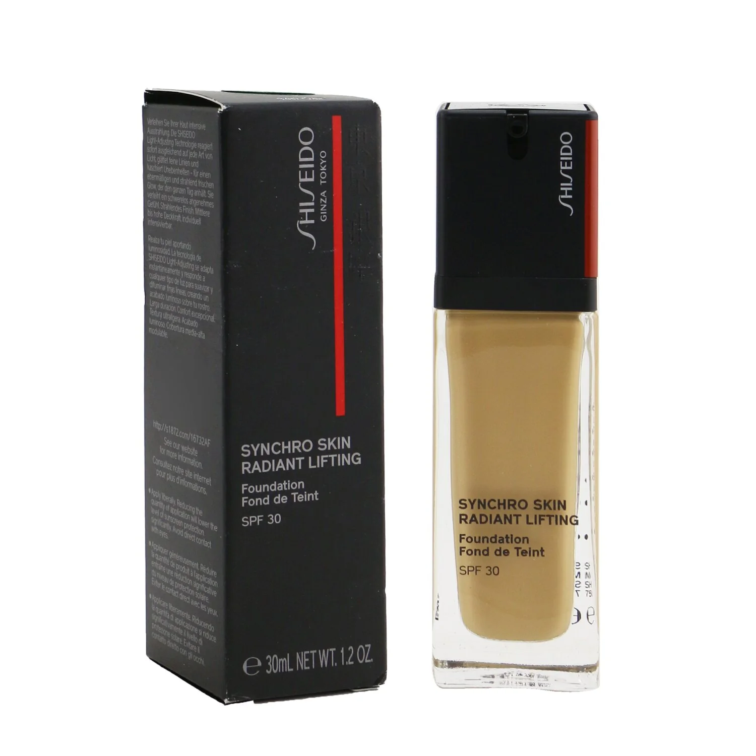 Shiseido Synchro Skin Radiant Lifting Foundation SPF 30 - # 160 Shell  30ml/1.2oz