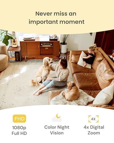 Furbo 360° Cat Camera - Unlock Camera & Smart Features w/Paid Plan: Home Security & Pet Safety Alerts, Rotating Treat Dispenser w/Speaker, Smart Cam w/Phone App (Subscription Required, 3mo Minimum)