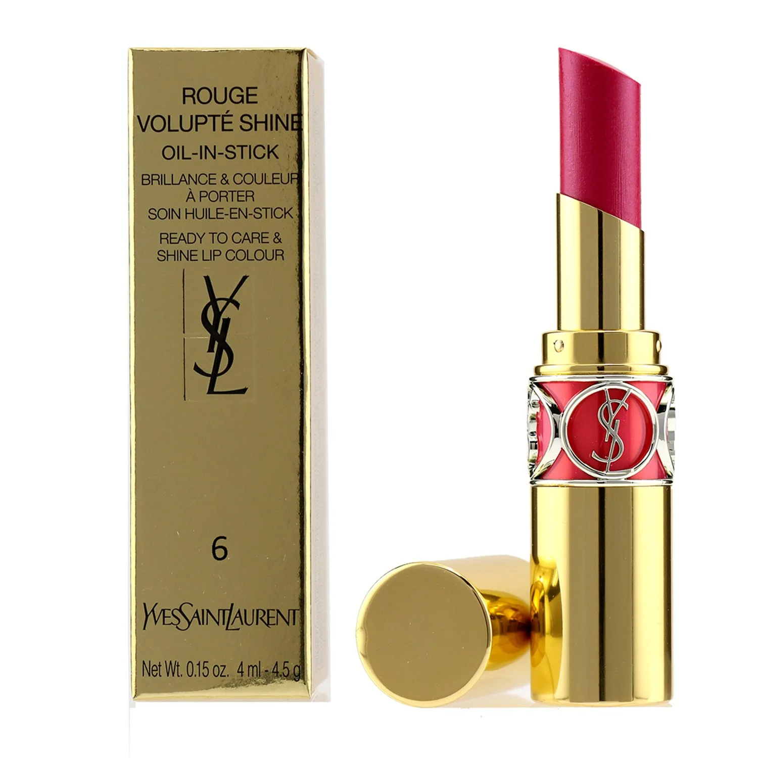 Yves Saint Laurent Rouge Volupte Shine - # 130 Burnt Suede  3.2g/0.11oz
