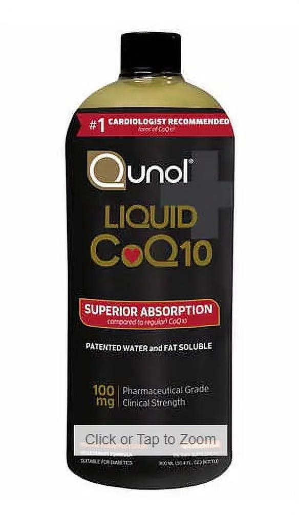 Qunol Liquid CoQ10 100 mg., 30.4 Ounces