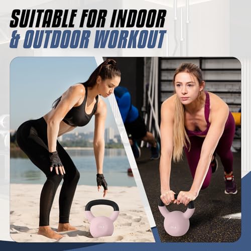 MADOG Neoprene Coated Kettlebells, Strength Training Hand Weights