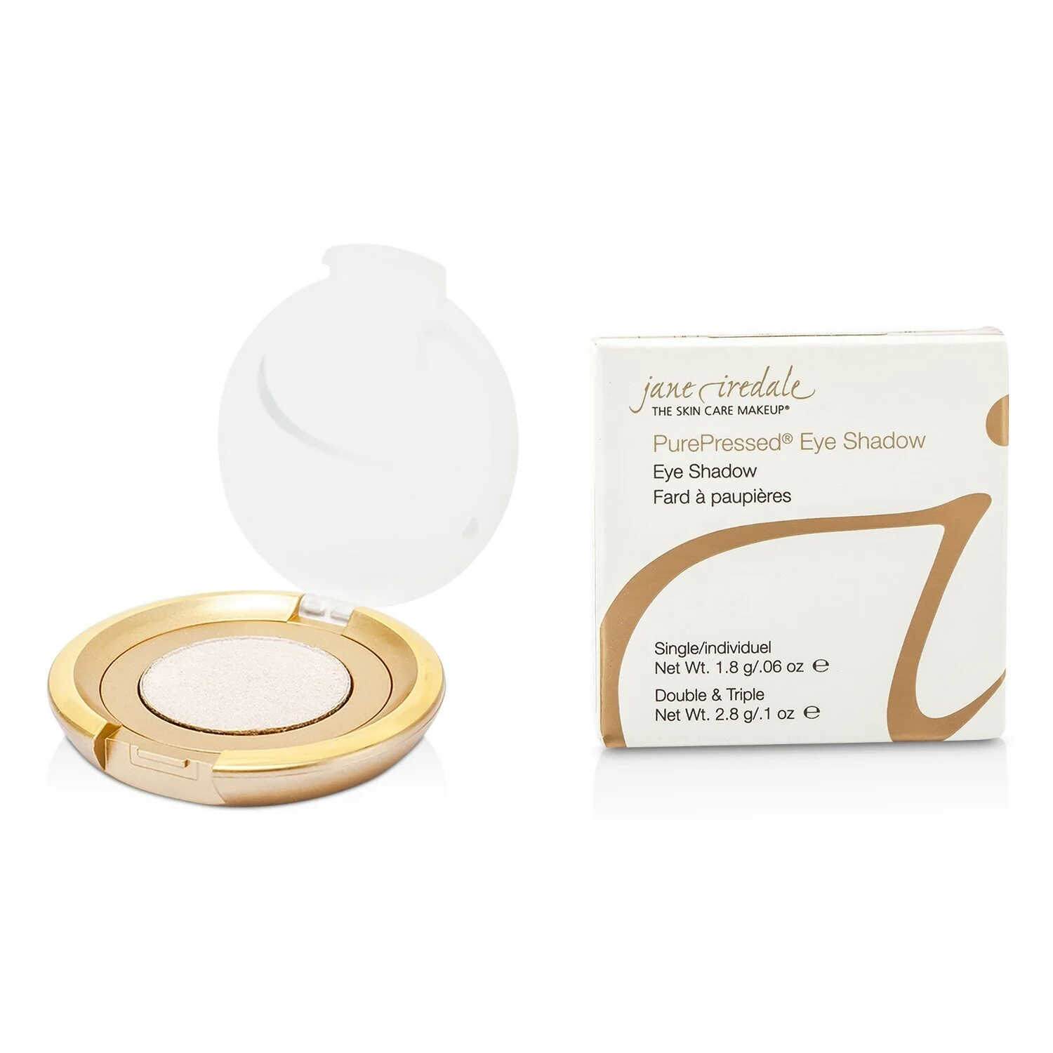 Jane Iredale PurePressed Single Eye Shadow - Oyster  1.3g/0.04oz