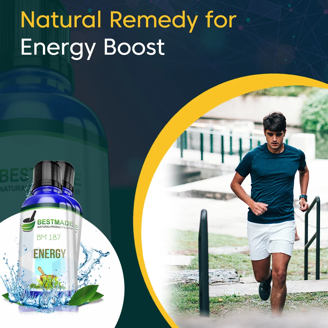 Natural Energy Remedy, Energy Booster Supplement, 30mL - Bestmade Natural Products