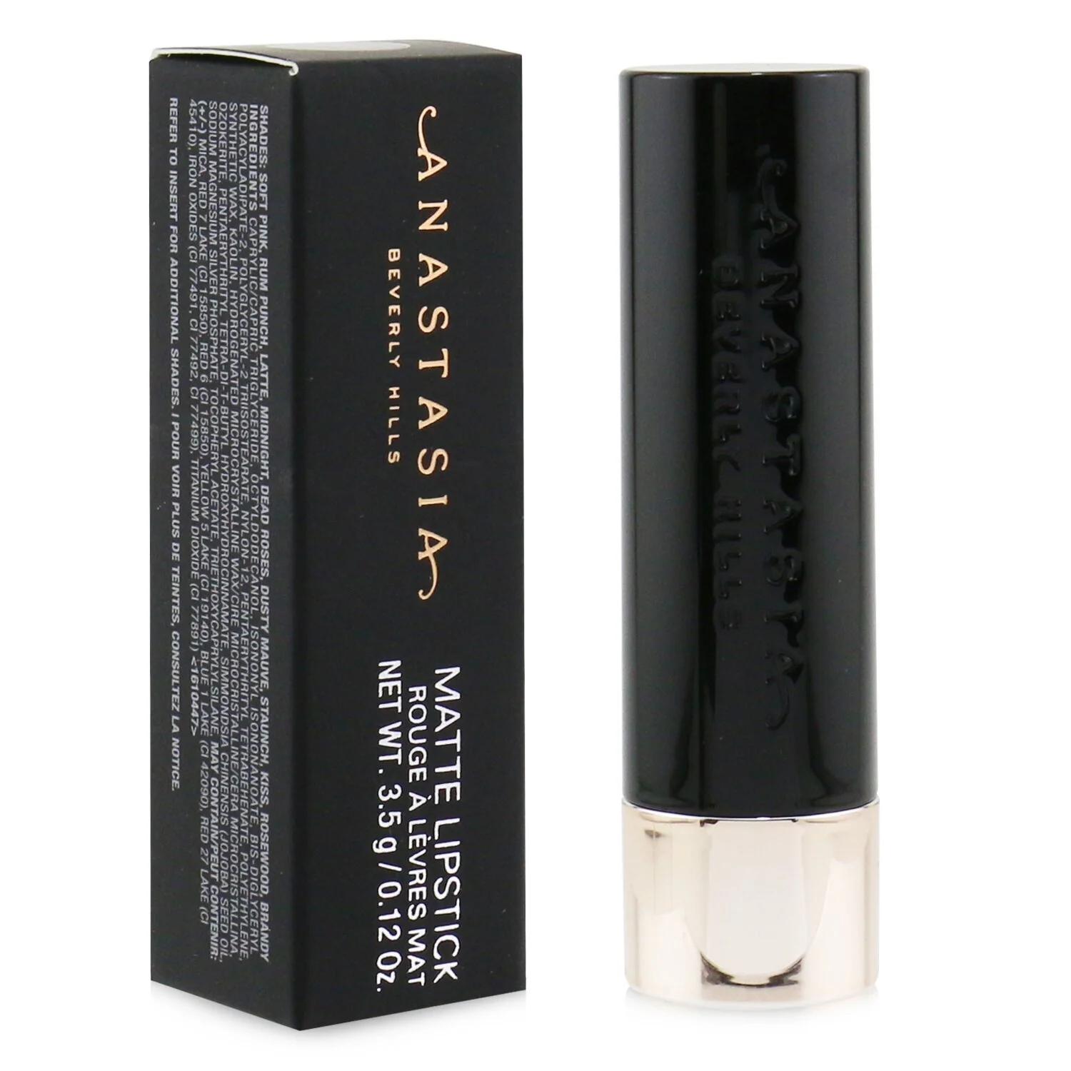 Anastasia Beverly Hills Matte Lipstick - # Cool Brown (Deep Taupe Brown)  3.5g/0.12oz