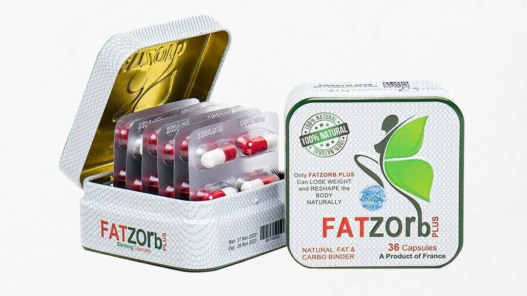 Fatzorb Weight Loss Herbal Natural Formula Fat Burner Slimming 36 pills