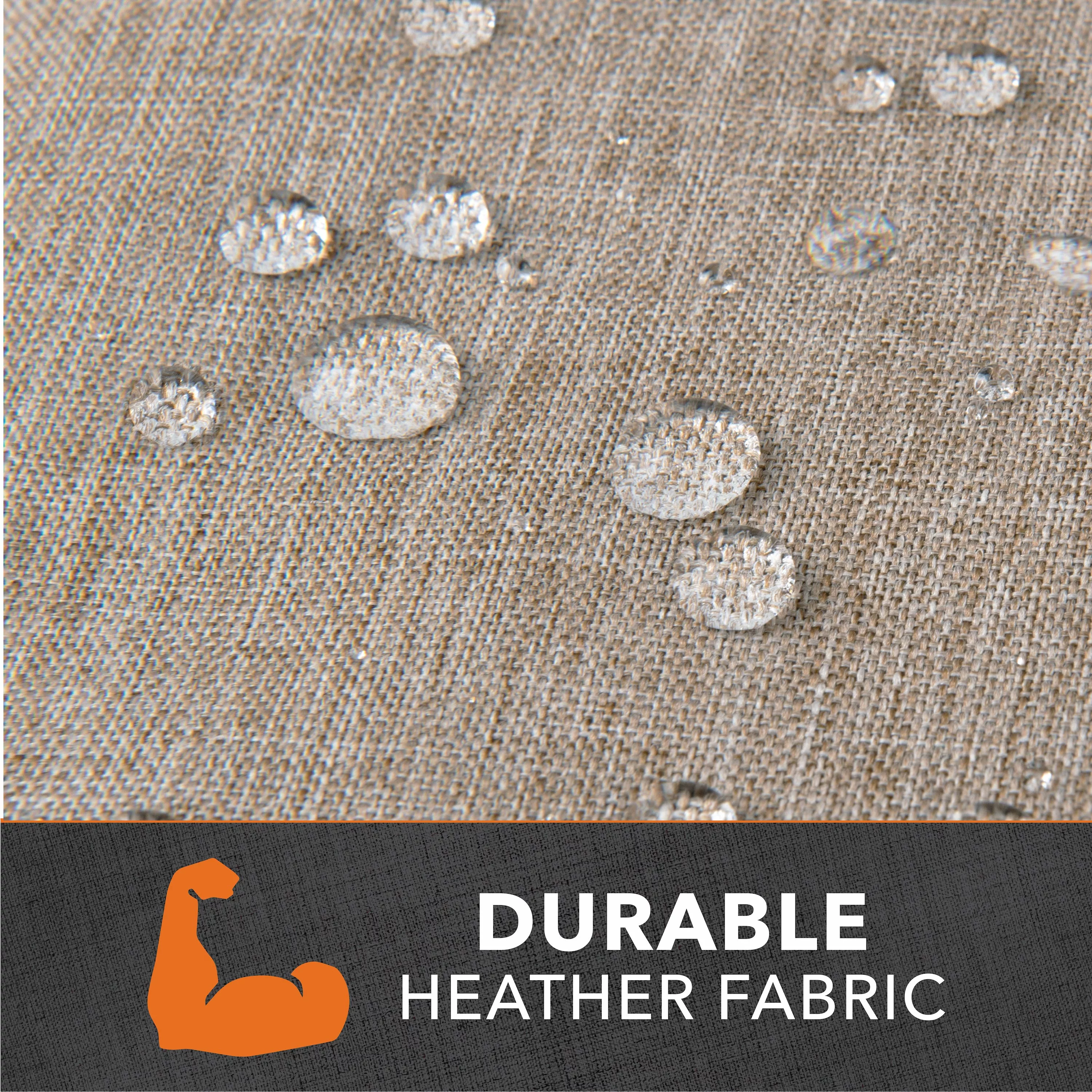 Modern Leisure Garrison Rect/Oval Patio Table & Chair Set Cover, Waterproof, 108