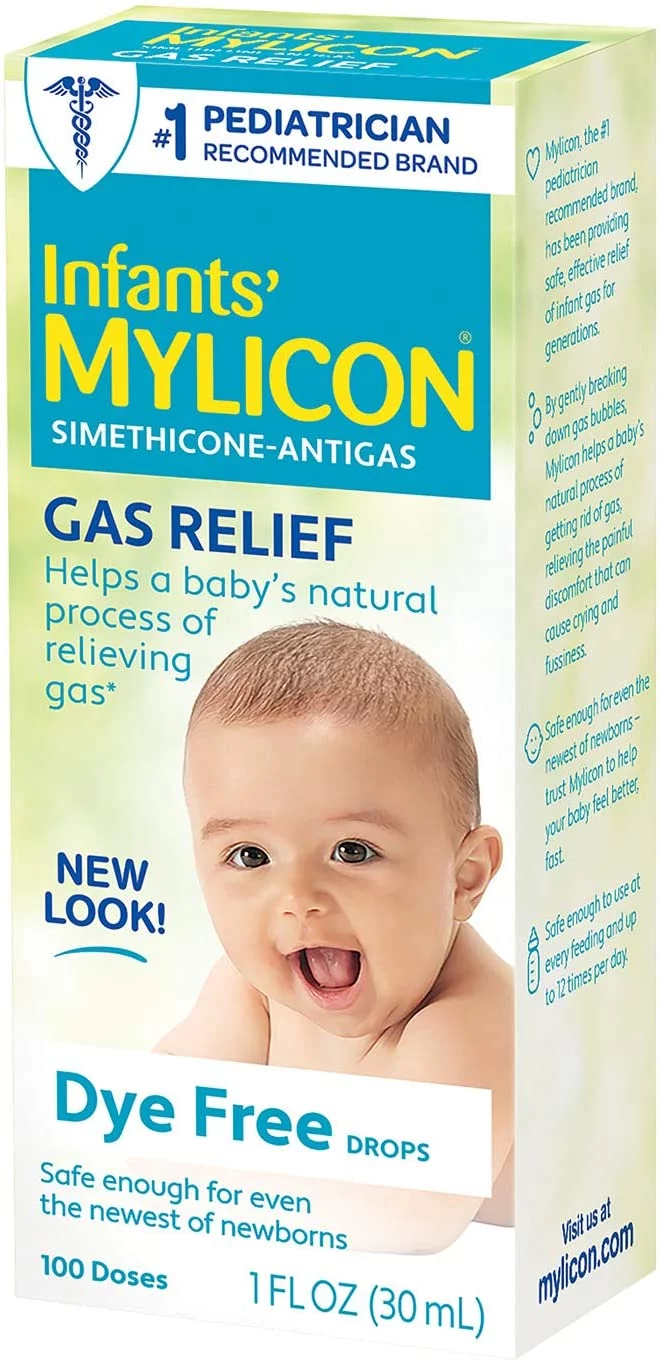 Infant Gas Relief Dye Free Drops 1 oz (Pack of 6)