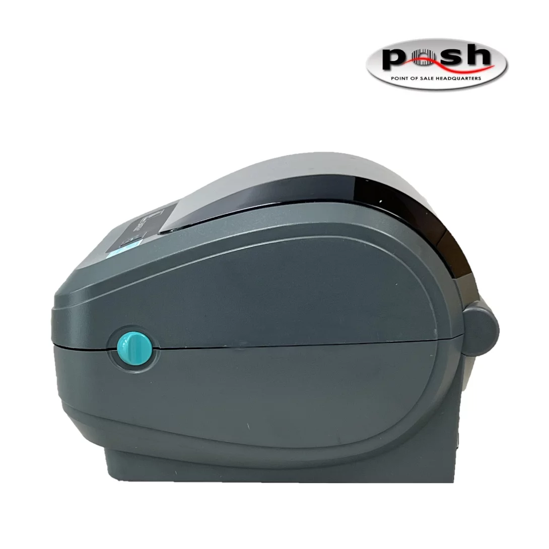 Zebra GX430d Direct Thermal Monochrome Desktop Label Printer - W/ Power Supply