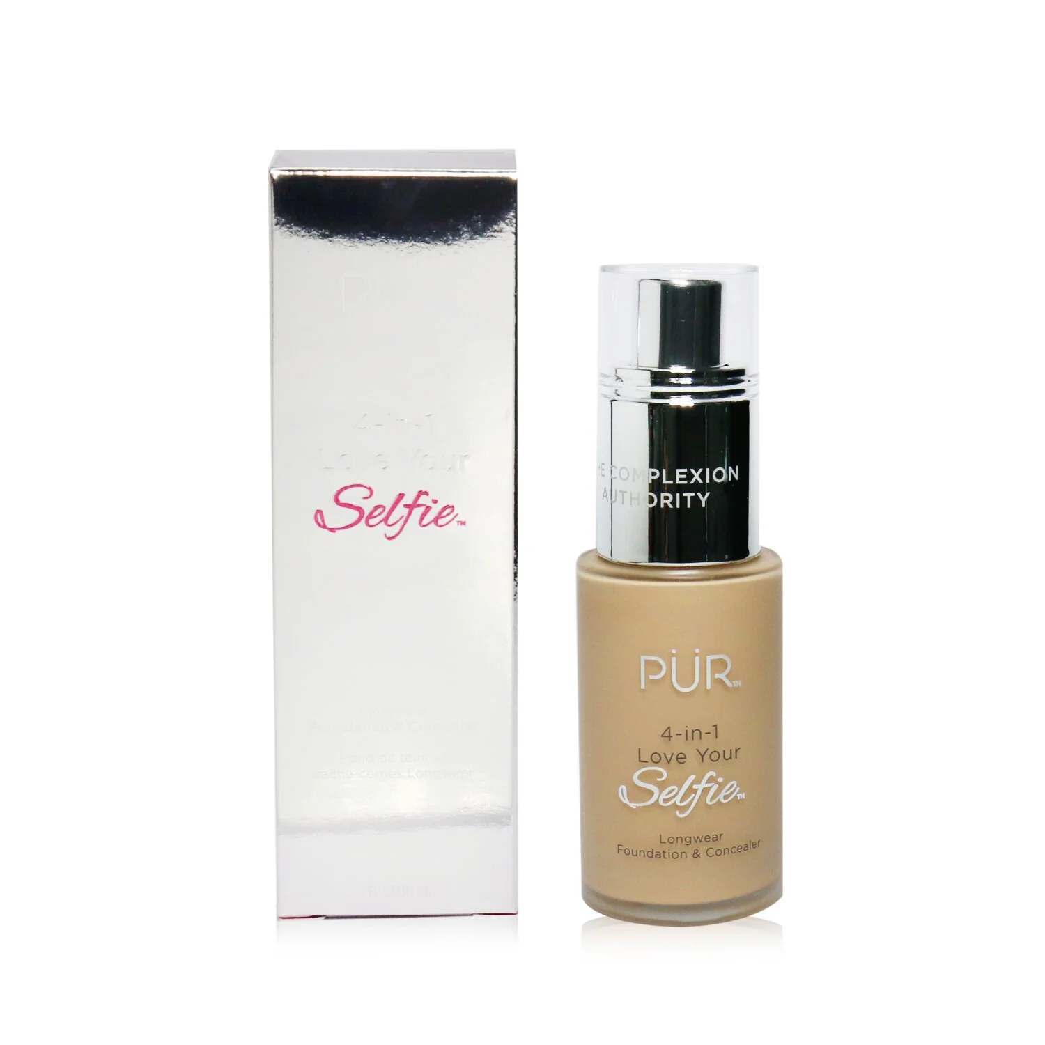 PUR (PurMinerals) 4 in 1 Love Your Selfie Longwear Foundation & Concealer - #MG5 Almond (Golden Medium Skin With Golden Undertones)  30ml/1oz