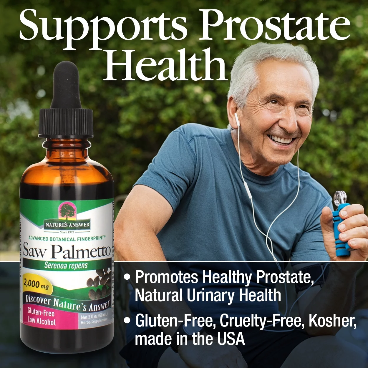 Saw Palmetto Berries 2oz Low Alcohol