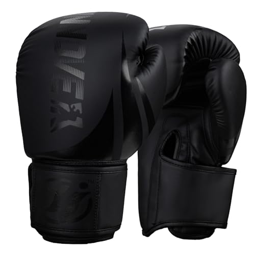 Boxing Gloves for Men & Women, Sparring Training Gloves for Boxing, Kickboxing, Muay Thai, MMA, Heavy Bag Workout Gloves with Multi-Layer Padding, Secure Fit, 10 12 14 16 oz