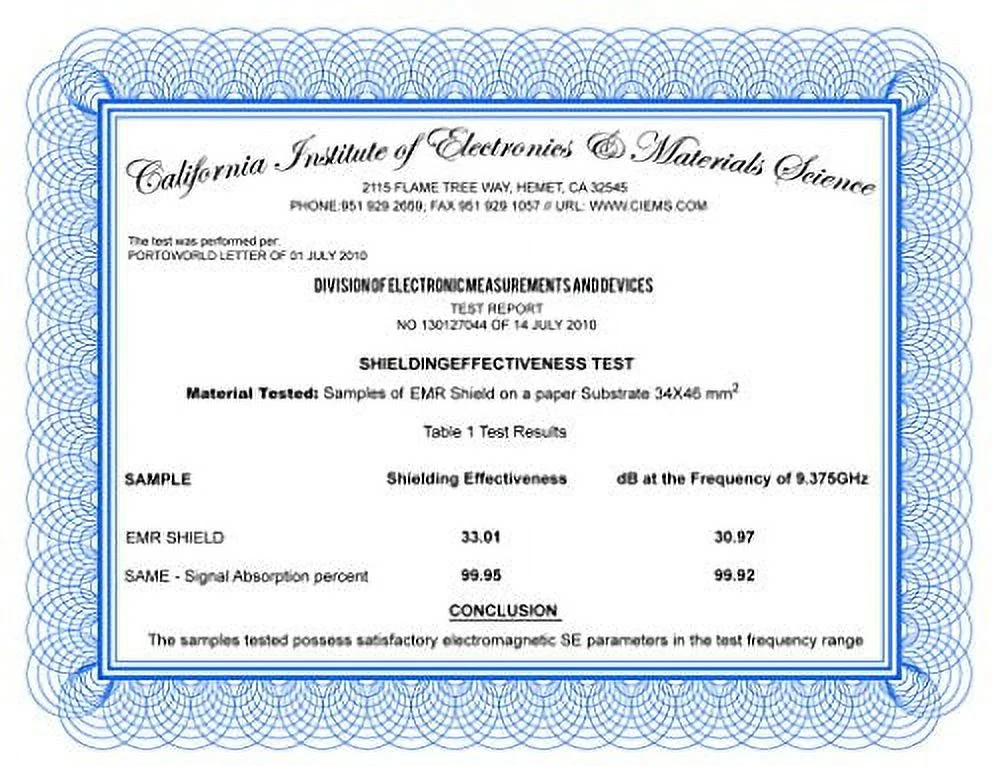 HEDRON EMF Protection and Energy Field Enhancement Device - Premium Body Radiation Shield