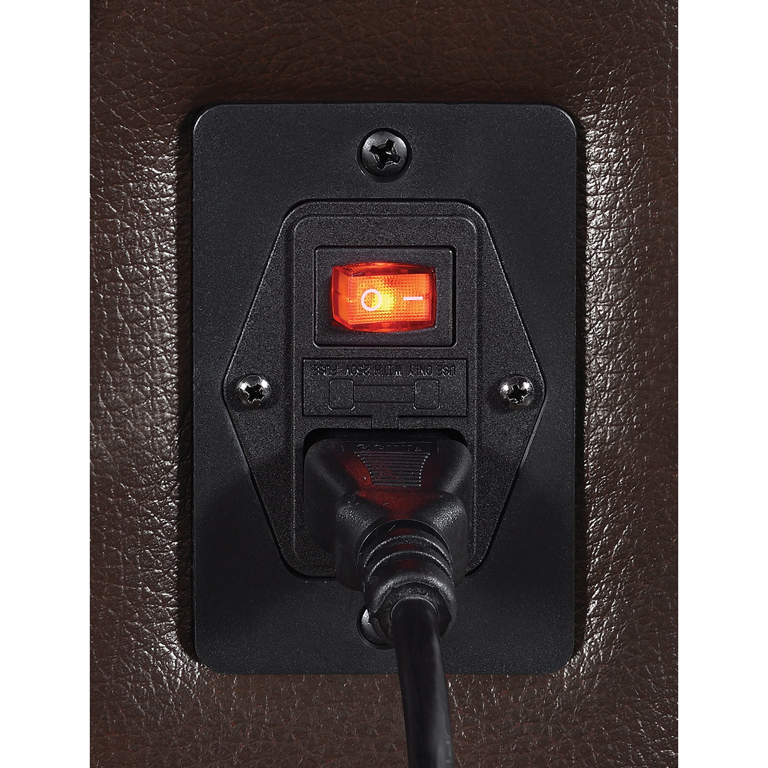 Macpherson Upholstered Power Sofa Espresso