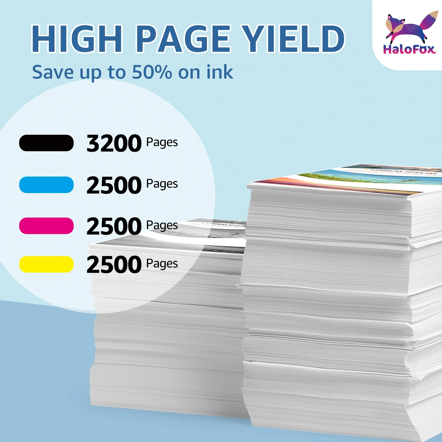 3-Pack CF501X CF502X CF503X Color Toner Cartridge 202A 202X Toner Cartridges Replacement for HP Color Laserjet Pro MFP M281fdw Toner, M281cdw Cartridges, M254 Series | Cyan, Magenta, Yellow