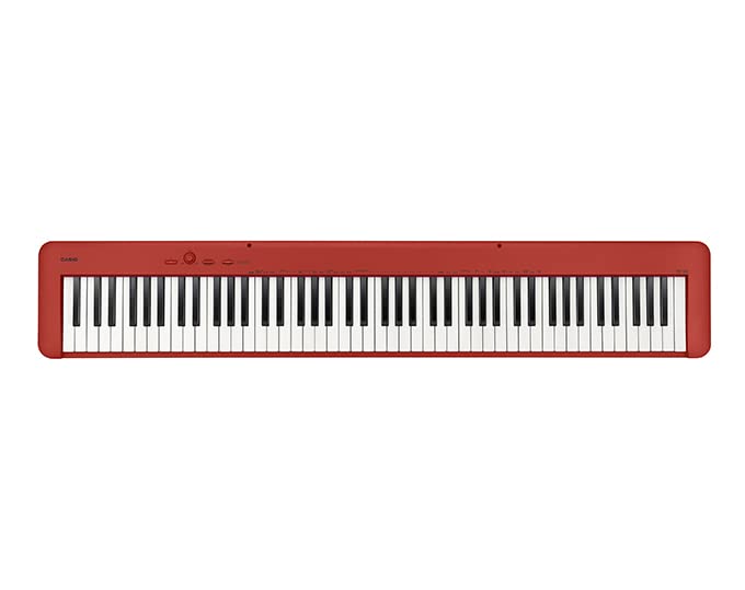 Casio CDP-S160 – 88-Key Weighted Digital Piano with Scaled Hammer Action Keyboard | Duet Mode for Students | Realistic Feel, Slim & Portable | Built-In Tones, Effects, USB-MIDI, Speakers | Black