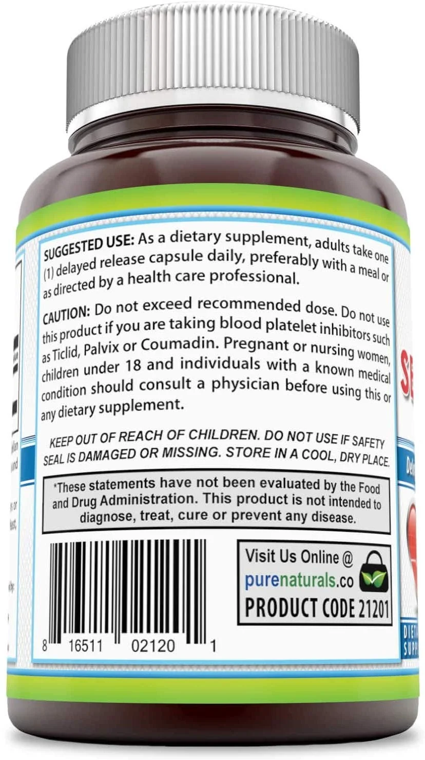 Pure Naturals Serrapeptase 40000 IU 270 Capsules