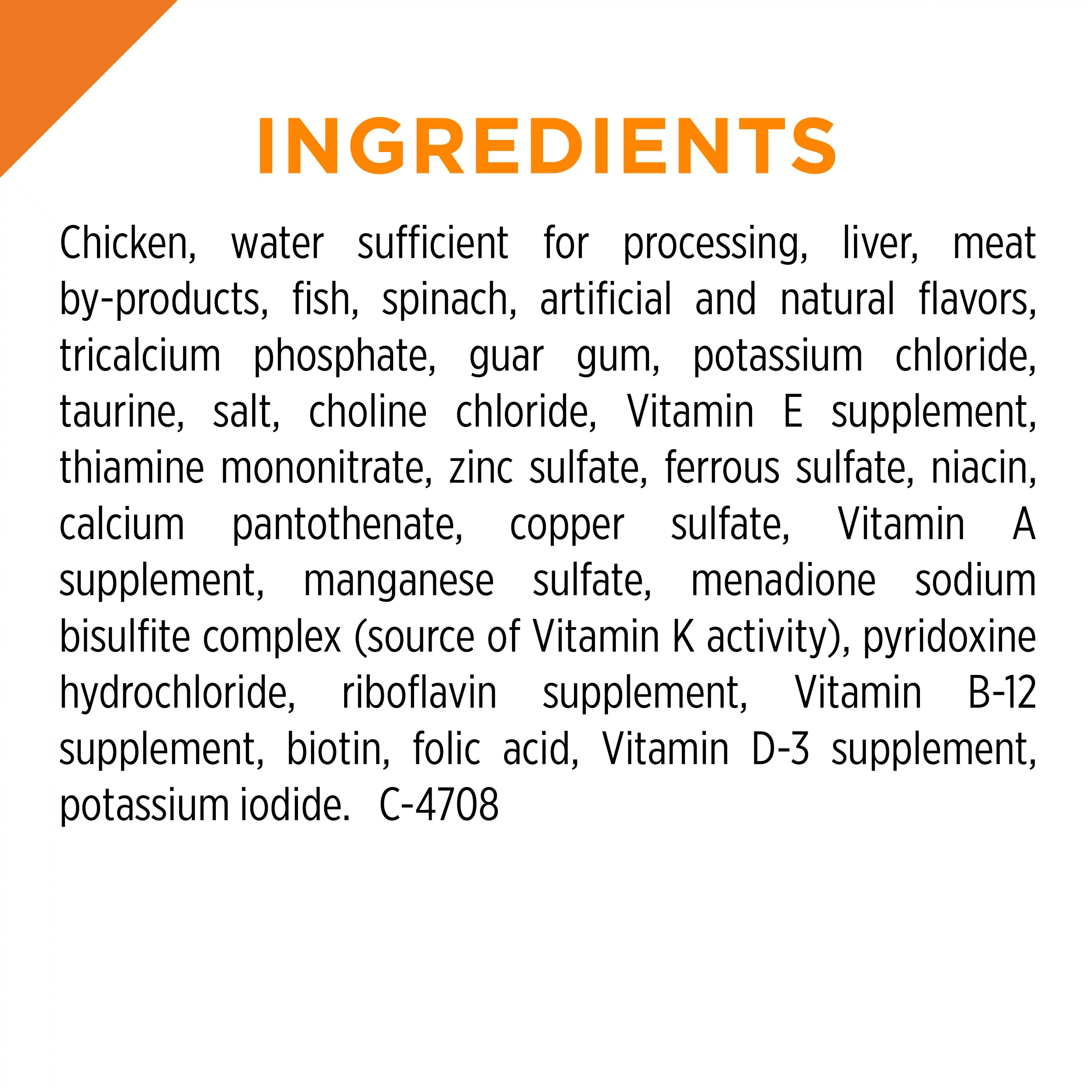 Purina Pro Plan Classic Chicken & Spinach Entree Canned Wet Cat Food, 3 oz. Can