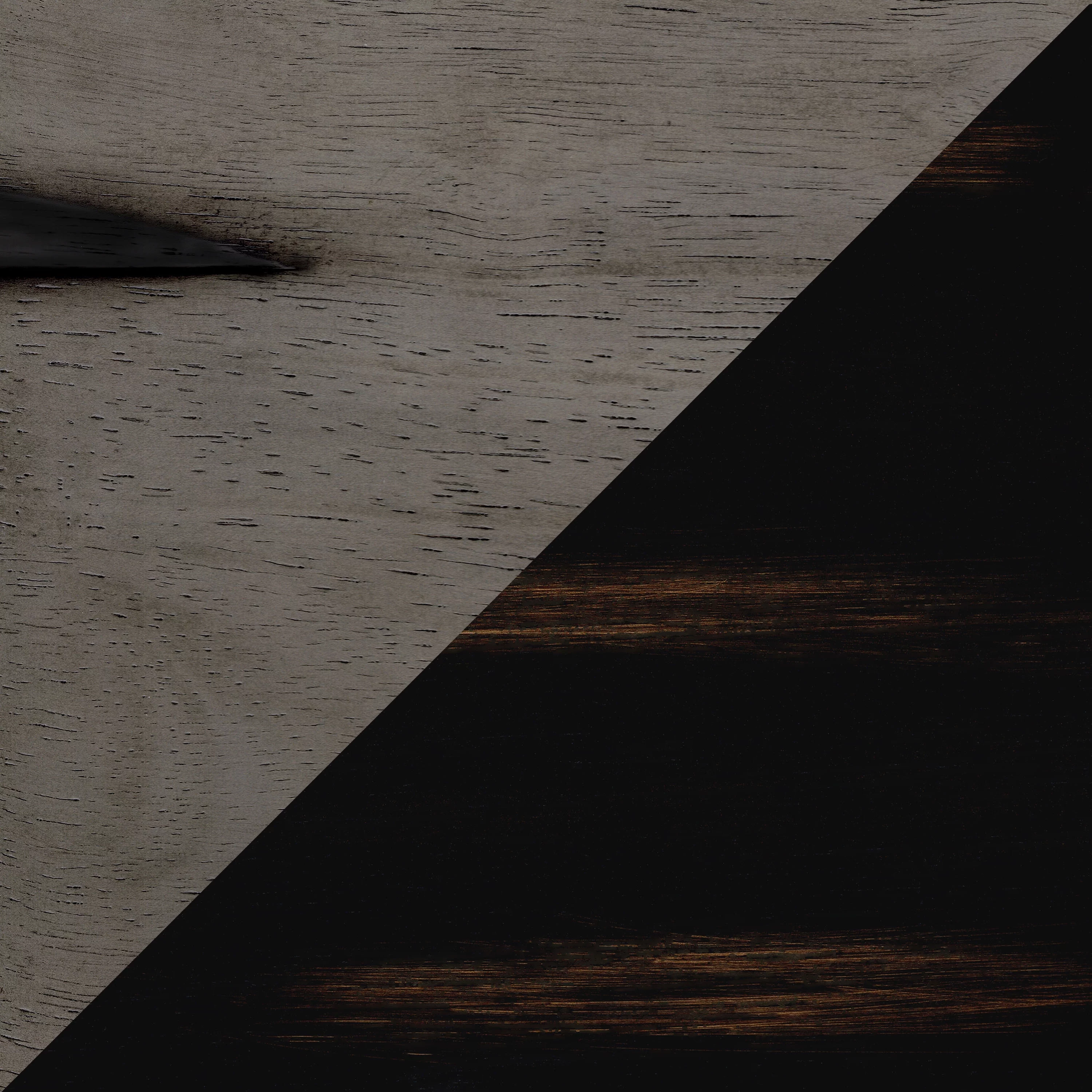 Lexiconhome Amsonia Wood 23.5-in KK-Back Swivel Counter Stool, Black Sand-Through