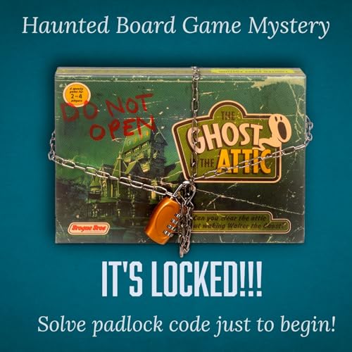 The Mystery Agency - The Ghost in The Attic - Award-Winning Haunted Escape-Room Board Game - 1-6 Players - Age 12+