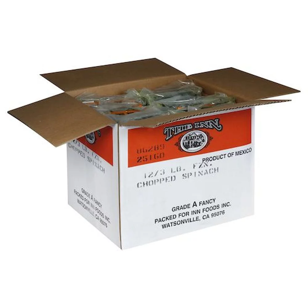 Savor Brands Chopped Spinach Block, 3 Pound -- 12 per case