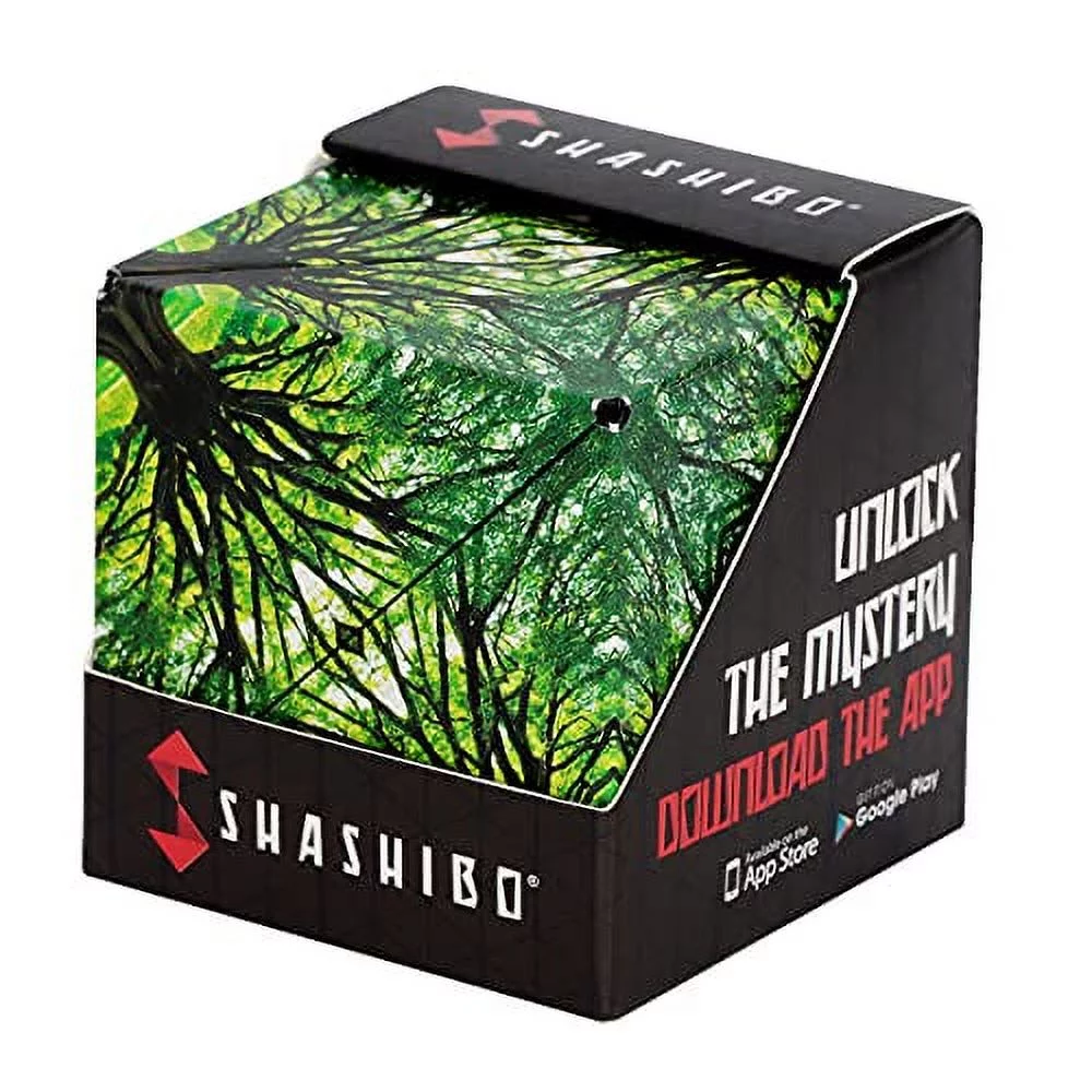 SHASHIBO Shape Shifting Box - Patented Fidget Cube – Shashibo Cube Magnet Fidget Toy Transforms Into Over 70 Shapes (Elements)