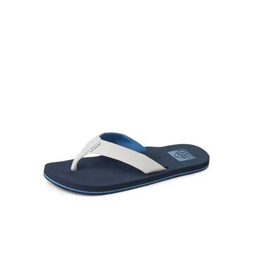 REEF Twinpin Men's Beach Flip Flop, Soft Cushion Footbed, Water Friendly
