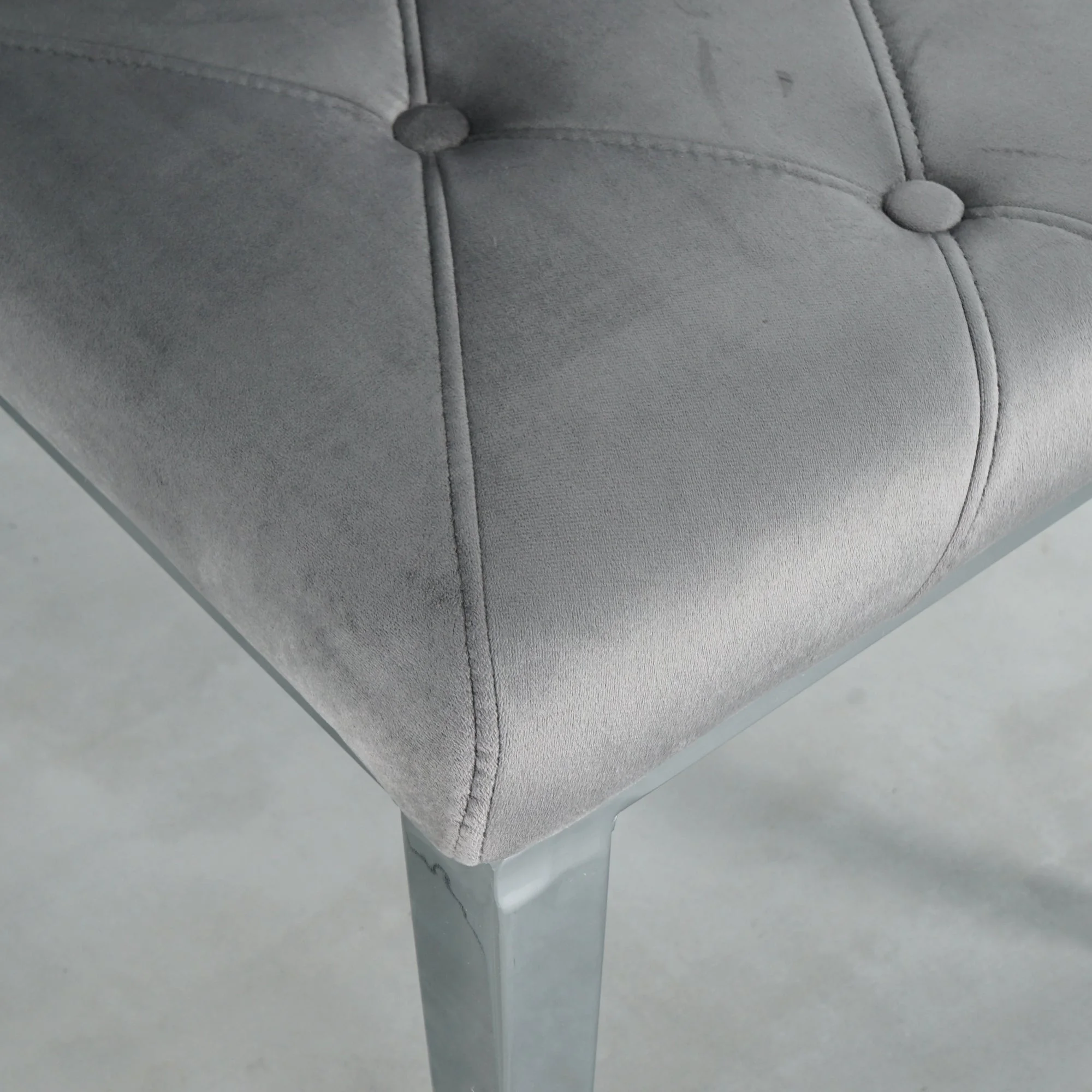 Chrome Luxe Dining Chairs