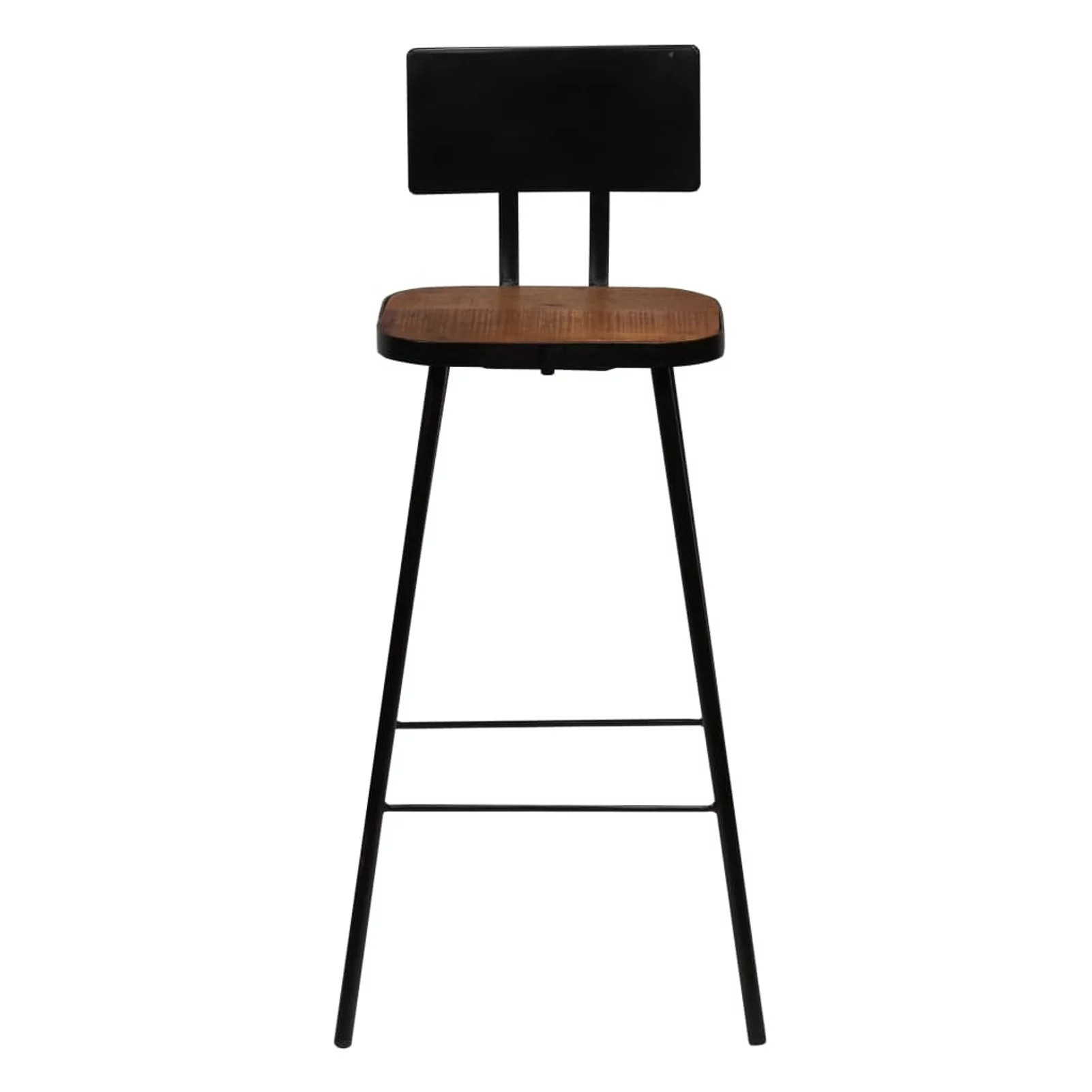 Walmeck Bar Stools 4 pcs Solid Reclaimed Wood