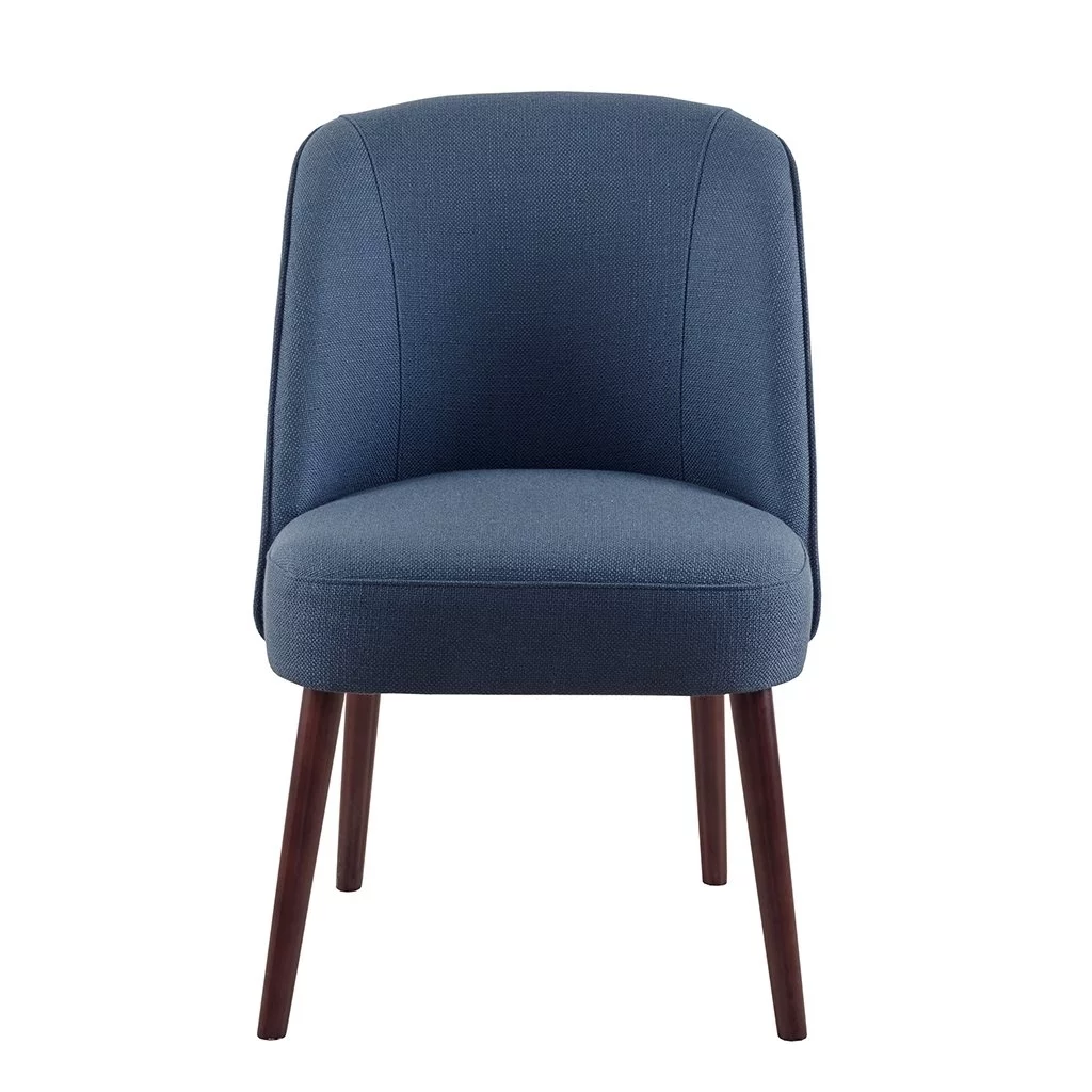 Madison Park Bexley Rounded Back Dining Chair Blue See below
