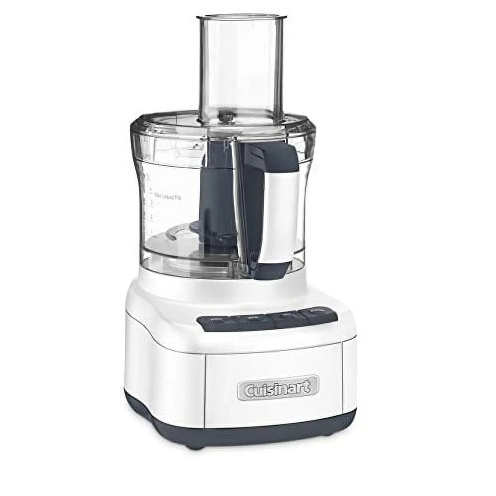 Cuisinart FP-8 Elemental 8-Cup Food Processor, White