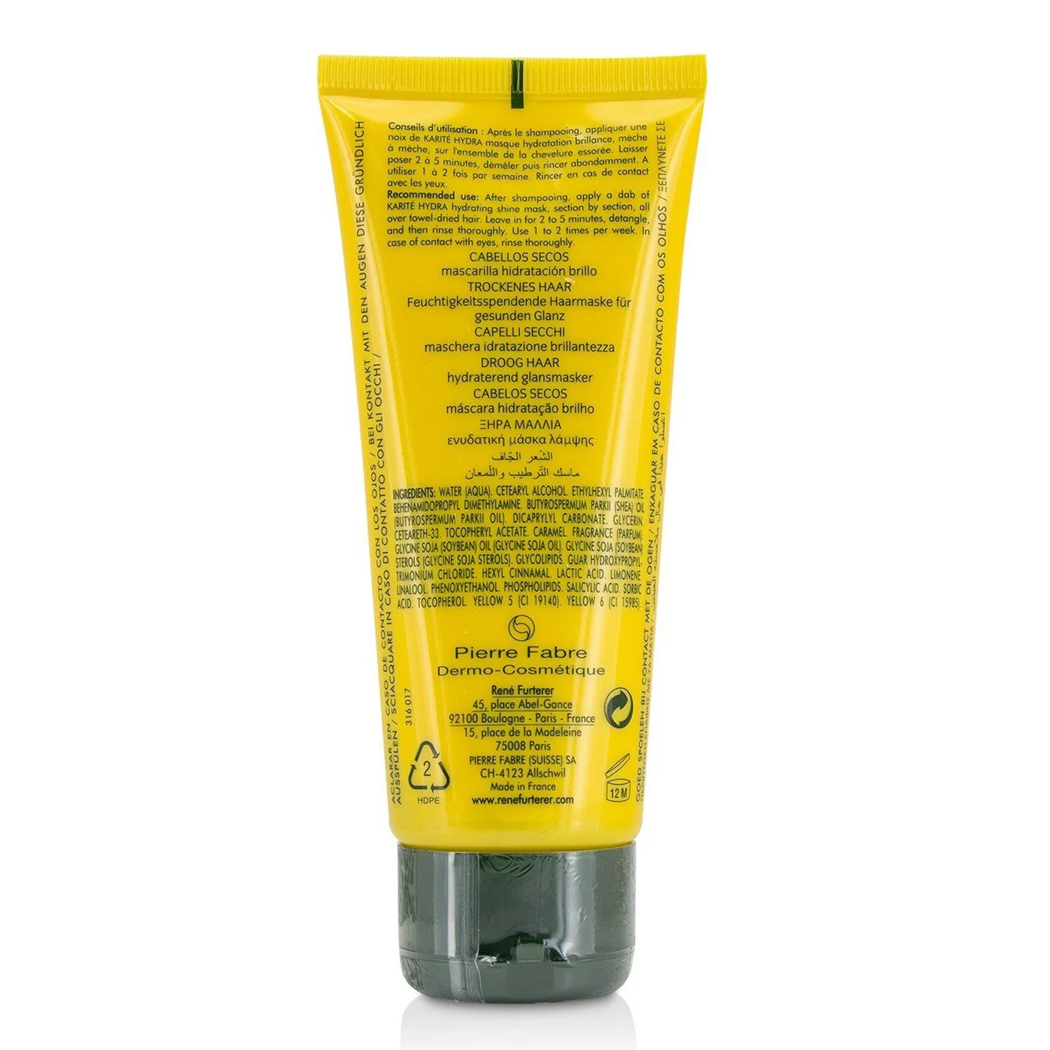 Rene Furterer Karite Hydra Hydrating Ritual Hydrating Shine Mask (Dry Hair) (unboxed)  200ml/6.9oz