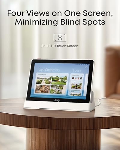 eufy Security eufy Smart Display E10, Smart Home Hub, 8