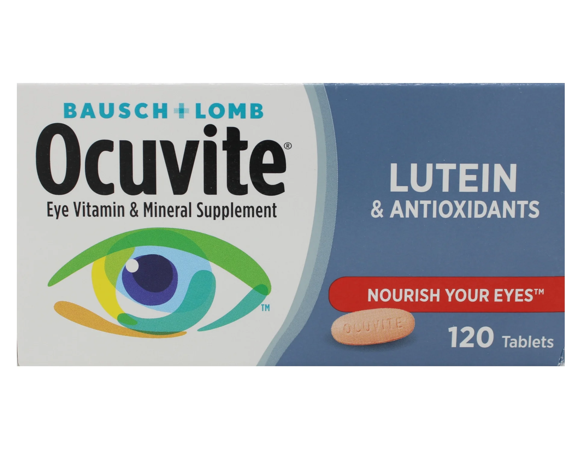 Bausch & Lomb Ocuvite Tablets 120 Tablets (Pack of 3)
