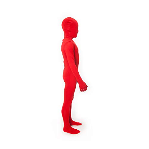 Morphsuits Kids Red Bodysuit Costume for Boys, Red Morph Suit Kids, Red Suit Costume Bodysuit Kids, Red Morphsuit Kids Boys Costume