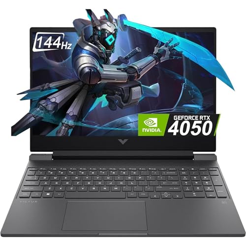 HP Victus 15.6 inch FHD 144Hz Gaming Laptop Intel Core i5-13420H NVIDIA GeForce RTX 4050 6GB - 16GB DDR4 512GB SSD Mica Silver (2024)