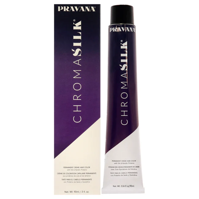 Pravana ChromaSilk Creme Hair Color - 7.31 Golden Ash Blonde by Pravana for Unisex - 3 oz Hair Color